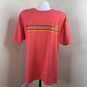 Marmot X Thread Mountain Works Red Short Sleeve Tshirt Men’s Sz L Top